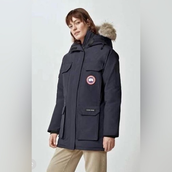 Canada Goose Jackets & Blazers - Canada Goose Expedition Parka Winter Jacket Navy Brand New Fur Trim Full Set